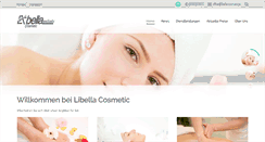 Desktop Screenshot of libella-cosmetic.at